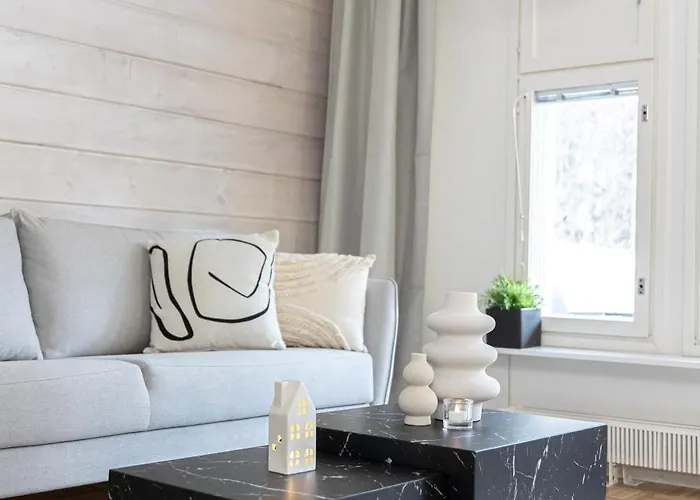 Апартаменты Aurora With Sauna By Booklapland